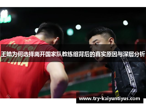 王皓为何选择离开国家队教练组背后的真实原因与深层分析